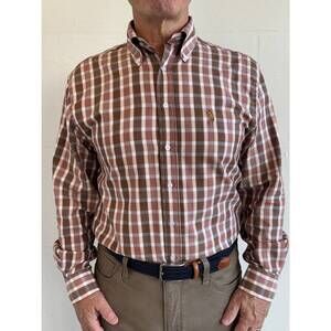 NEW SOUTHERN CASANOVA outpost plaid button down in multicolor